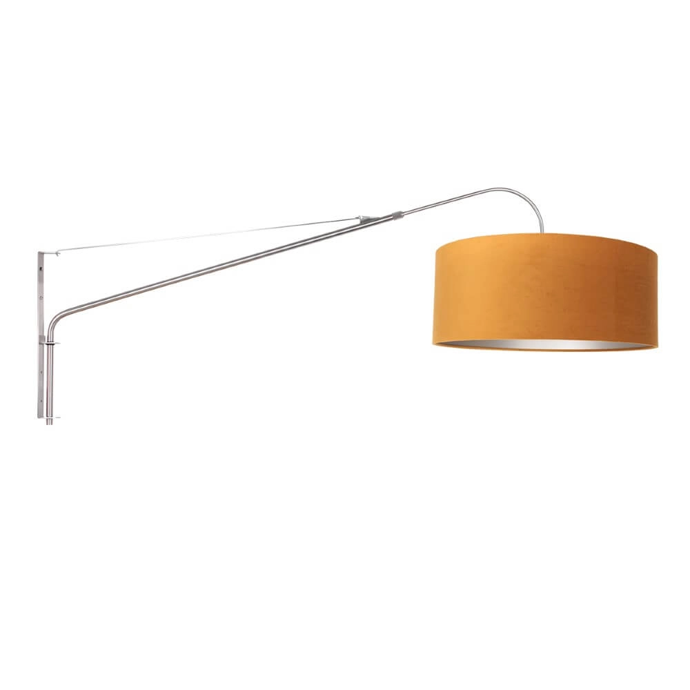 Wall reading lamp Elegant Classy with gold velvet