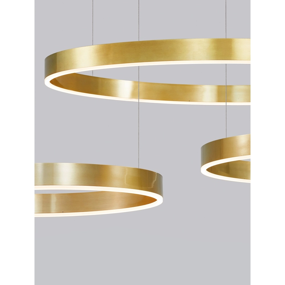 Pendant lamp Motif gold Ø 60cm 2700-6500K Lyora 5212017443571