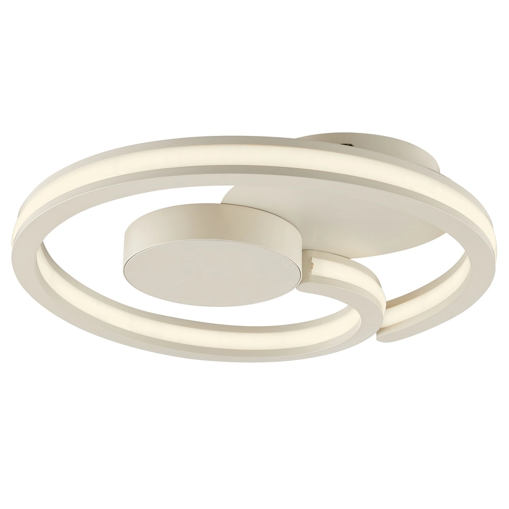 Ceiling lamp beige Revola design Ø 40cm