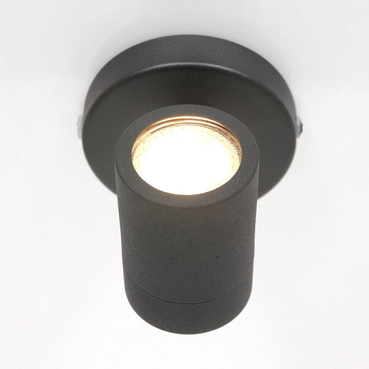 Bathroom spot Upround LED black Steinhauer 8712746133479