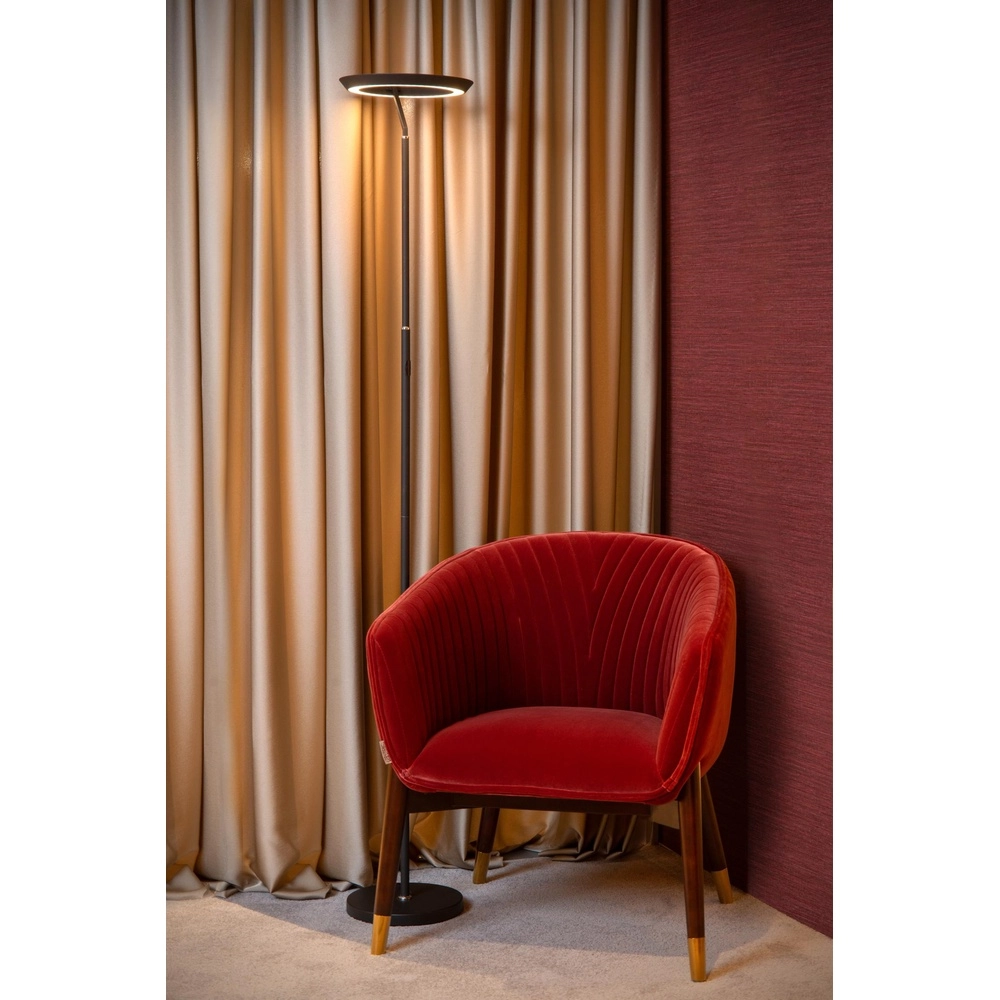 Design floor lamp Celeste black Ø 28cm Lucide 5411212031938