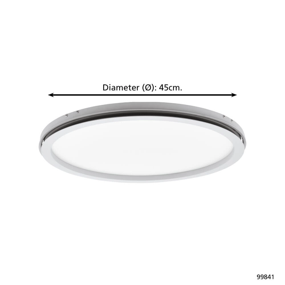 LED ceiling light Lazaras round Ø 45cm Eglo 9002759998417