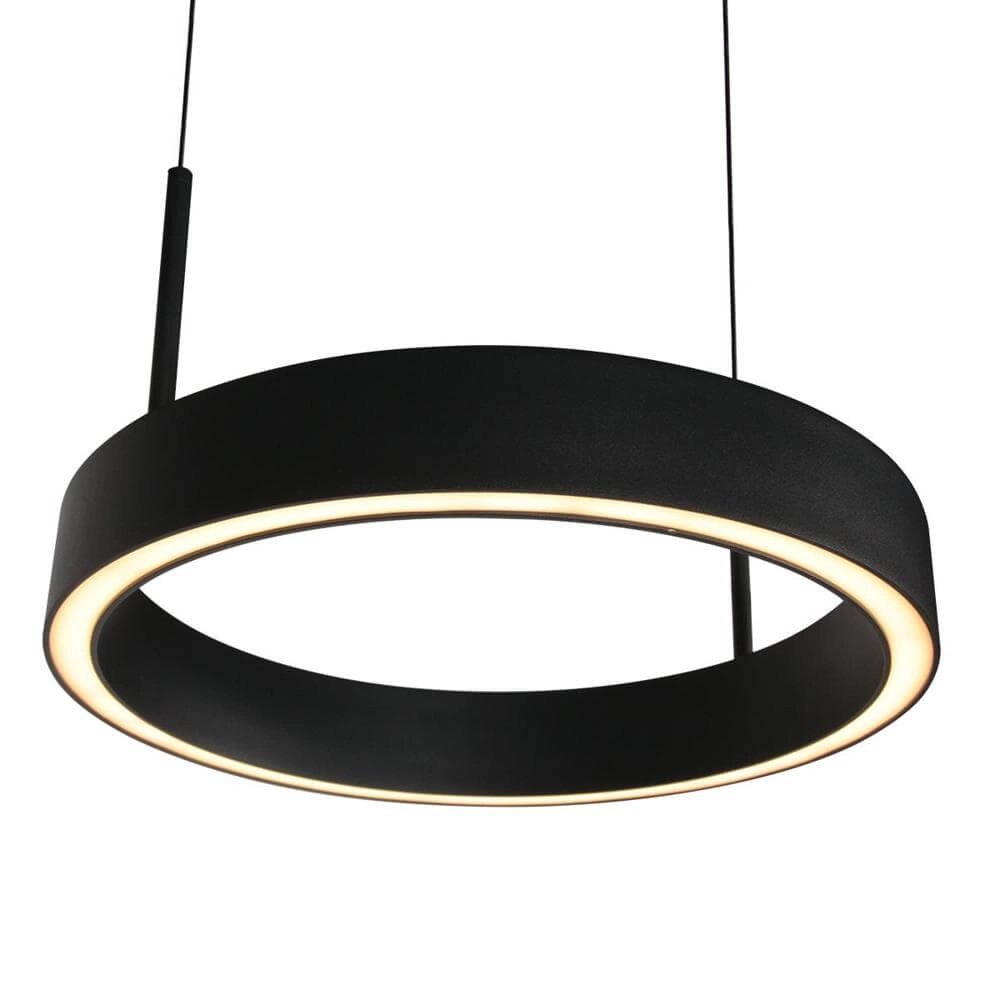 Modern pendant lamp Mykty black Steinhauer 8712746178210