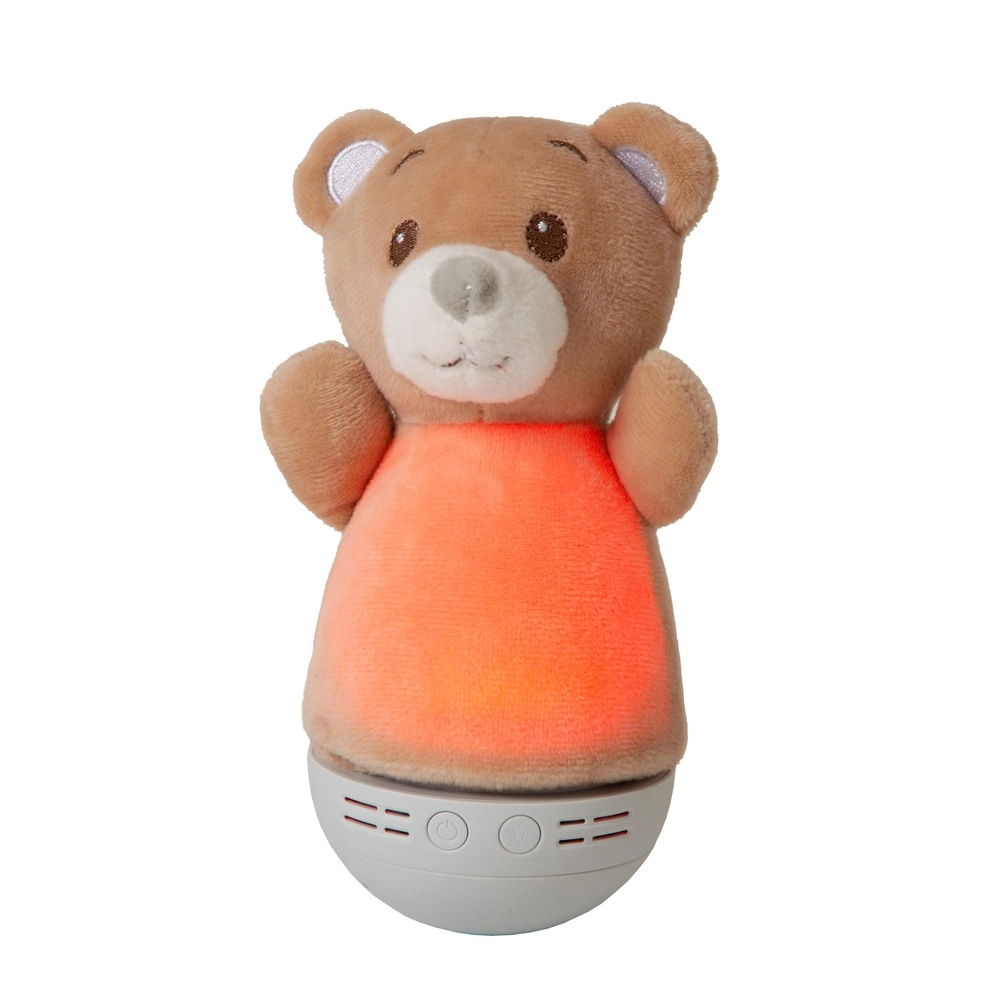 Night light Dolly Battery operated with music function - Brown Lucide 5411212771452