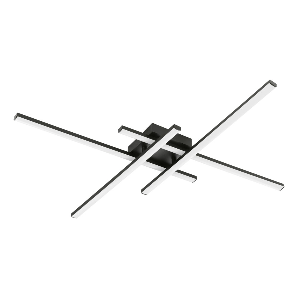 Design ceiling lamp Vascella black 74cm