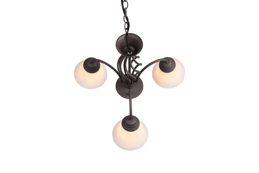 Chandelier Rustica 55cm 3-light rust brown Trio 4017807504675