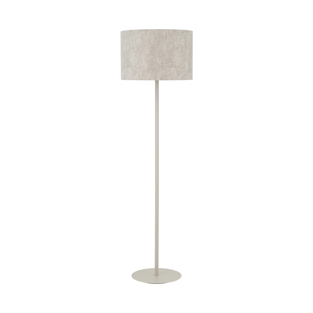 Floor lamp Cedro sand brown Ø 46cm Lyora 5903139116671