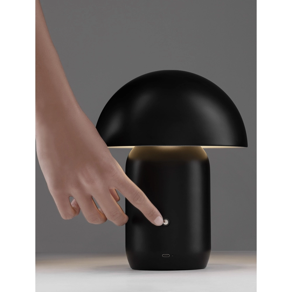 Design table lamp Pois Rechargeable Black Lyora 5212017472083