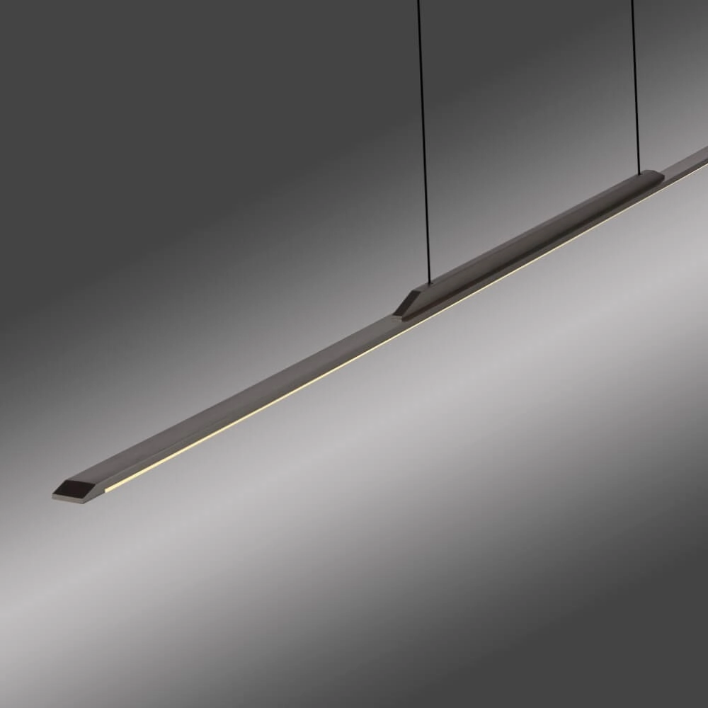 Design hanging lamp Pure Surface gray 125cm Paul Neuhaus 4012248384169
