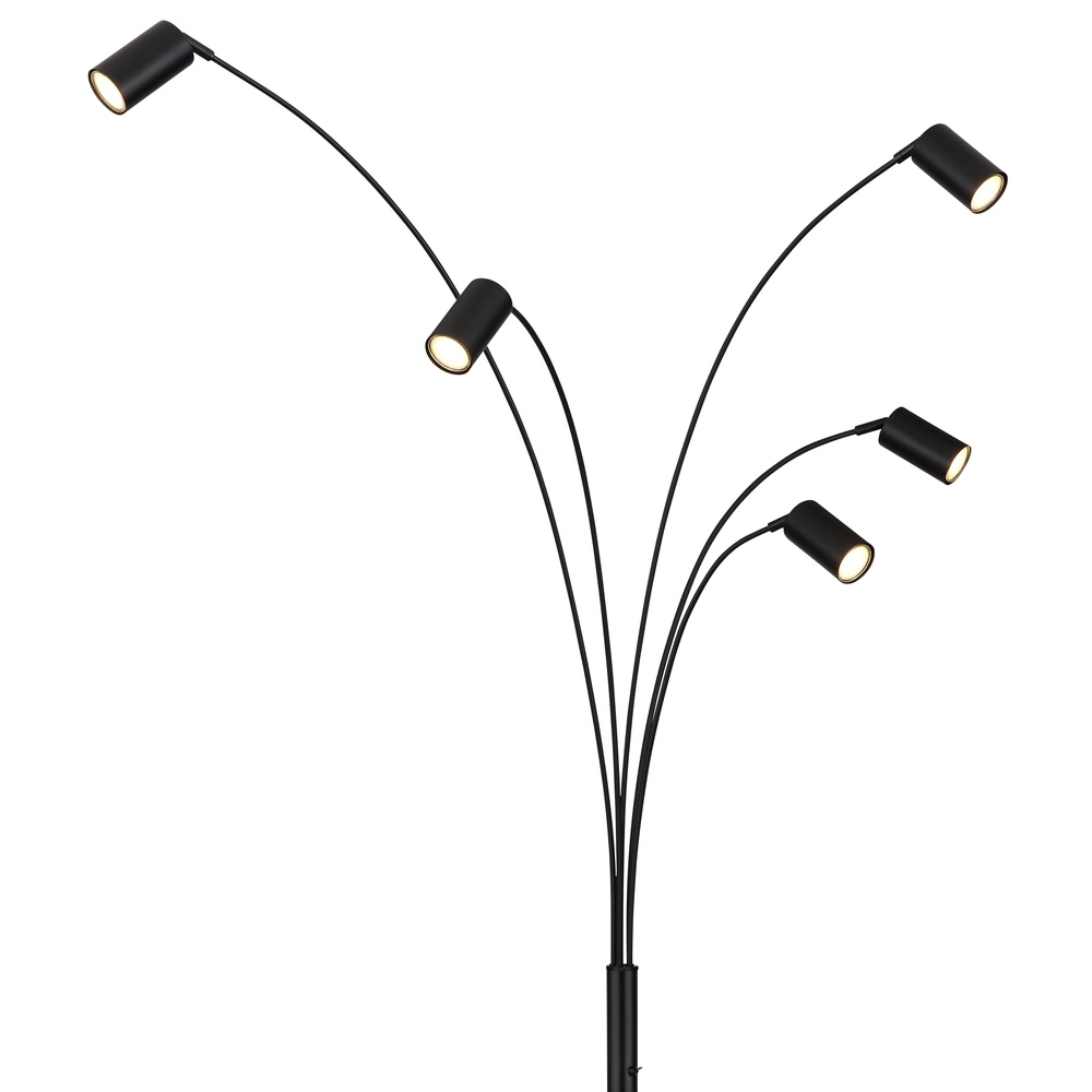 Floor lamp Robby Black Globo 9007371468782