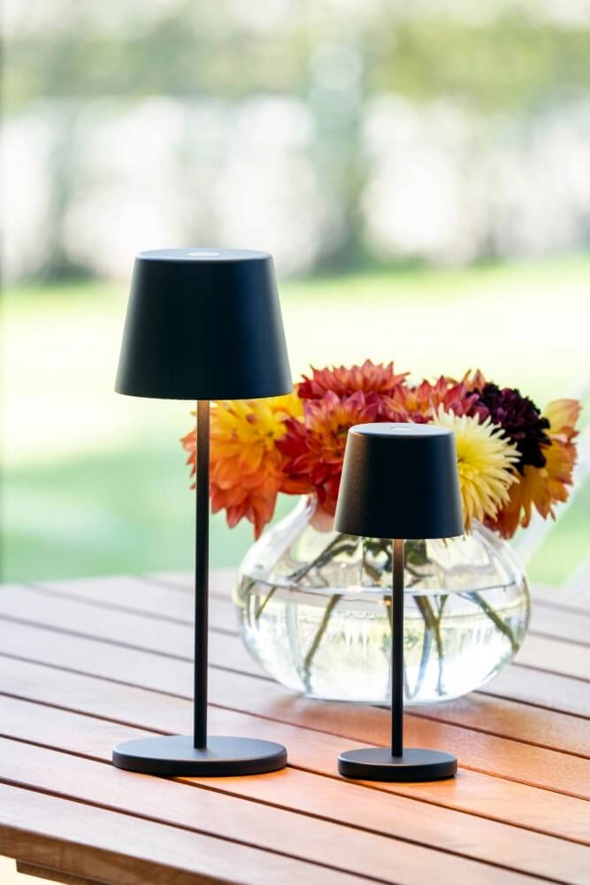 Rechargeable table lamp Vence mini black KonstSmide 7318307887754
