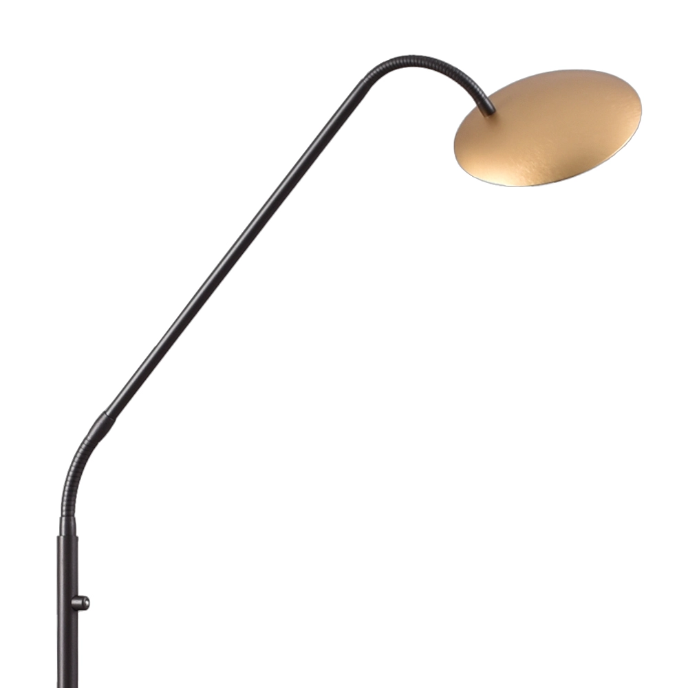 Flex reading lamp Scala black with gold Masterlight 8718121296081