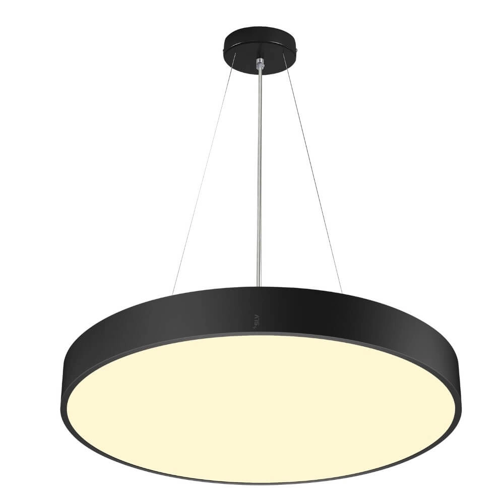 Ceiling lamp / Pendant lamp Medo Pro 60 black - CCT - 110g - Ø 60cm SLV 4024163276832