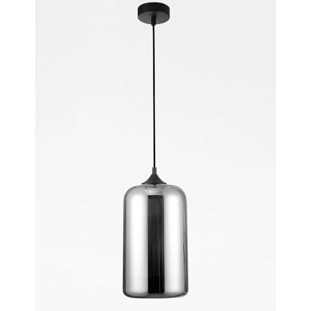 Pendant lamp Savaz chrome glass Ø 17.5 x 29.8cm Lyora 5212017421258