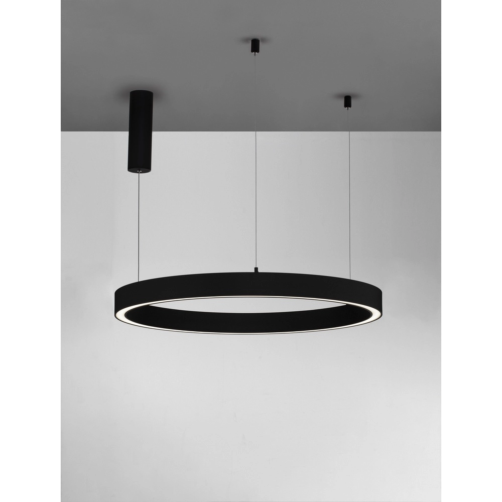 Design pendant lamp Sting black Ø 80cm