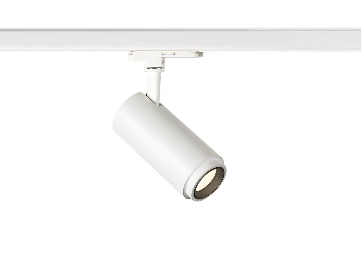 Railspot 3-phase Numinos Zoom M Dali white/black 4000K - 15deg SLV 4024163261944