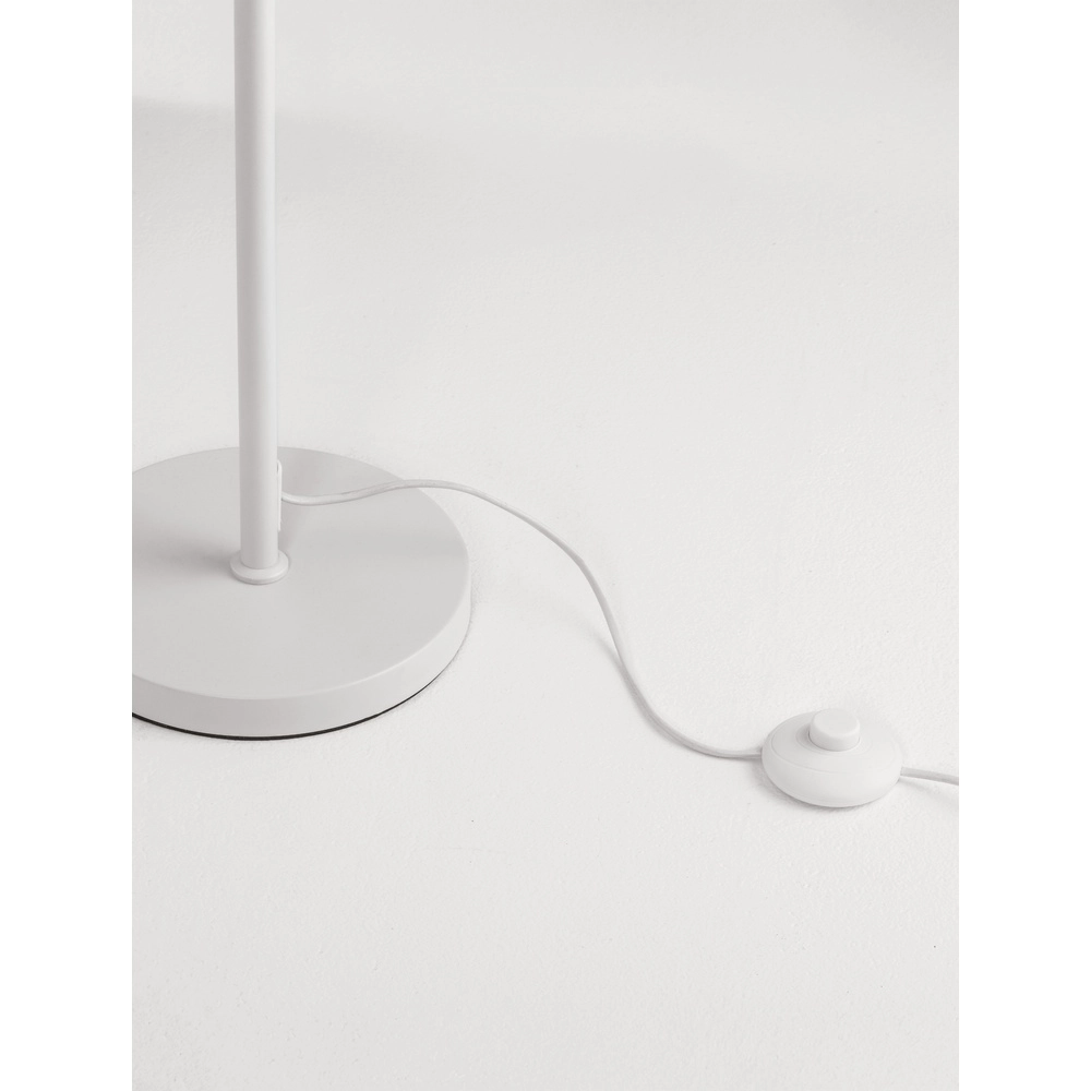 Reading lamp Nessi white with black Lyora 5212017475213