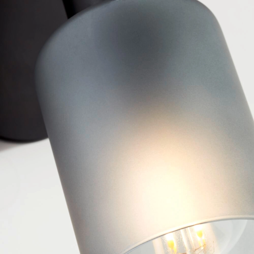 Black wall lamp Loralie Brilliant 4004353413223