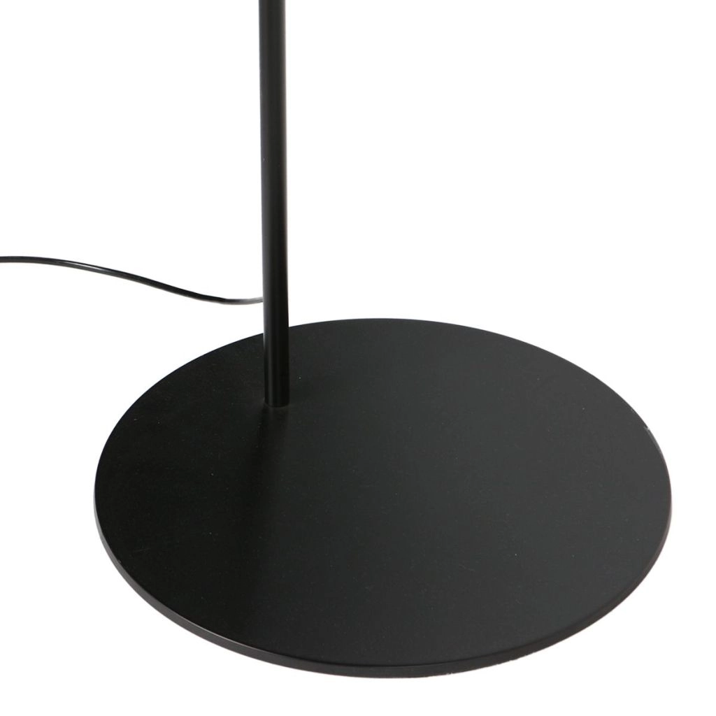 Black arc lamp Curve with black shade Ø60cm Steinhauer 8712746183153