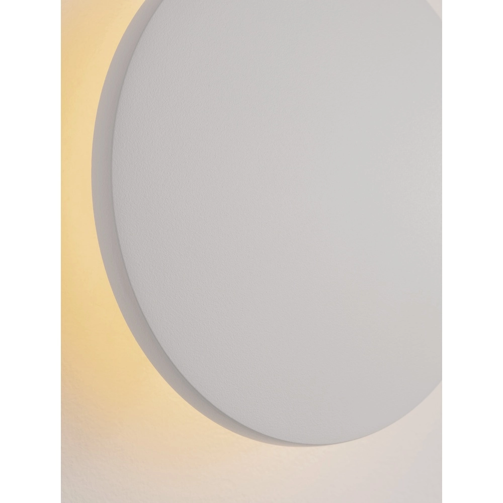Round wall lamp Copper white Ø 13.5cm Lyora 5212017447319
