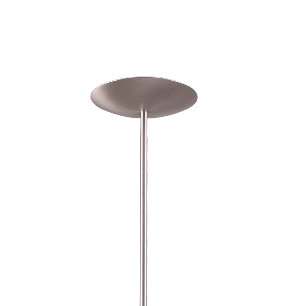 Design floor lamp Scala nickel Ø 25cm Masterlight 8718121297347