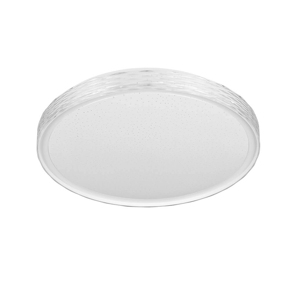 Ceiling light Varda with star effect white Ø 39cm Trio 4017807640601