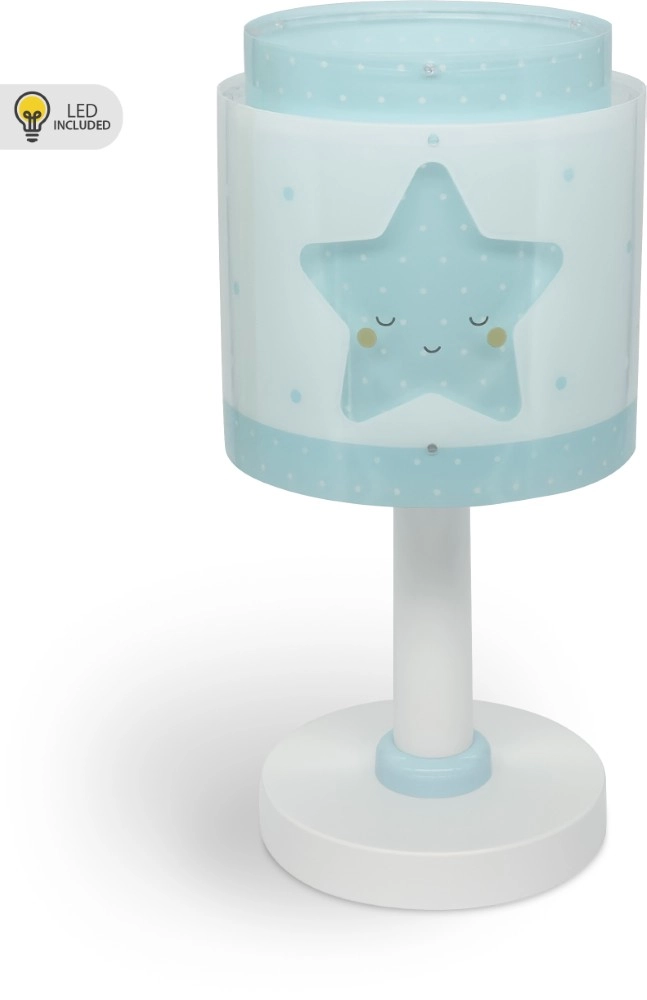 Table lamp Baby Dreams blue glow in the dark