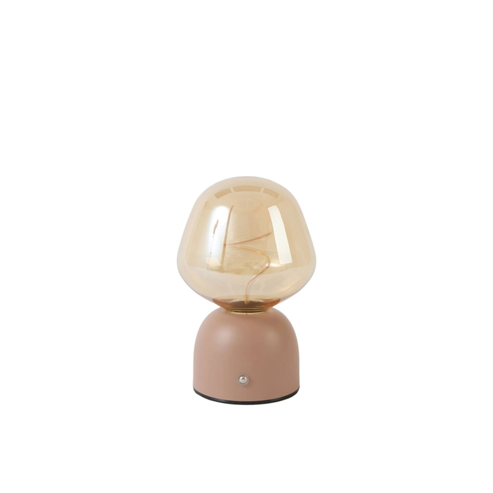 Table lamp Vazyr Orange on battery