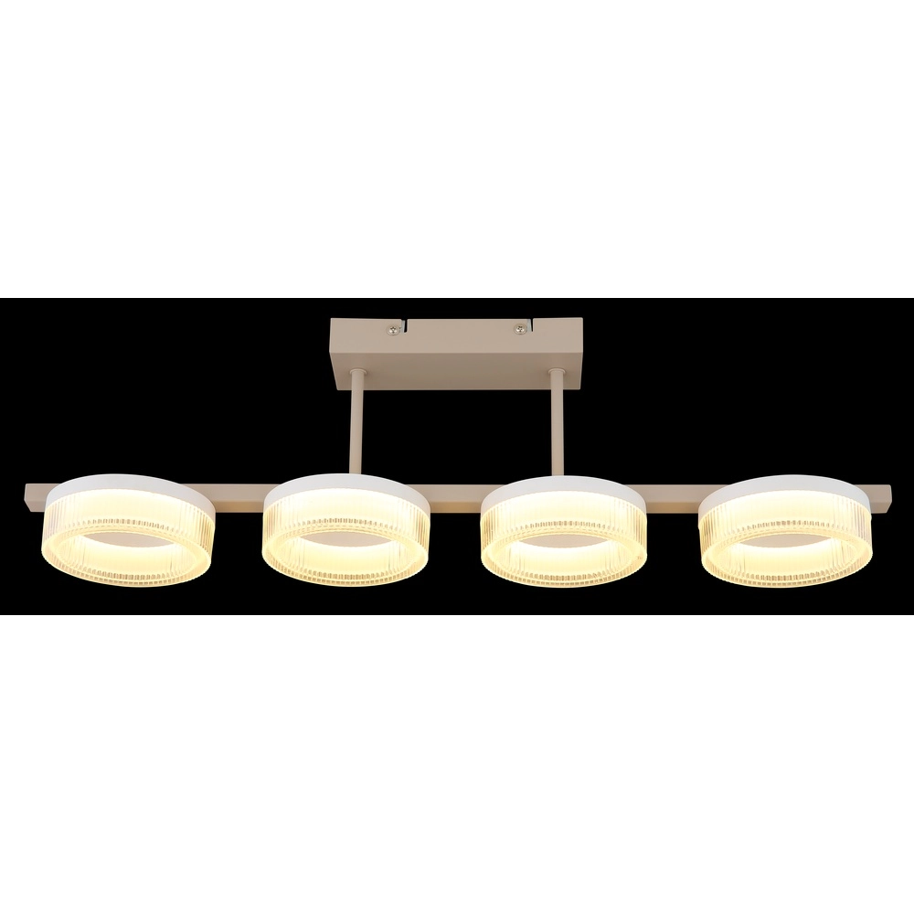 Modern ceiling lamp Zara sand brown 67cm Globo 9007371576067