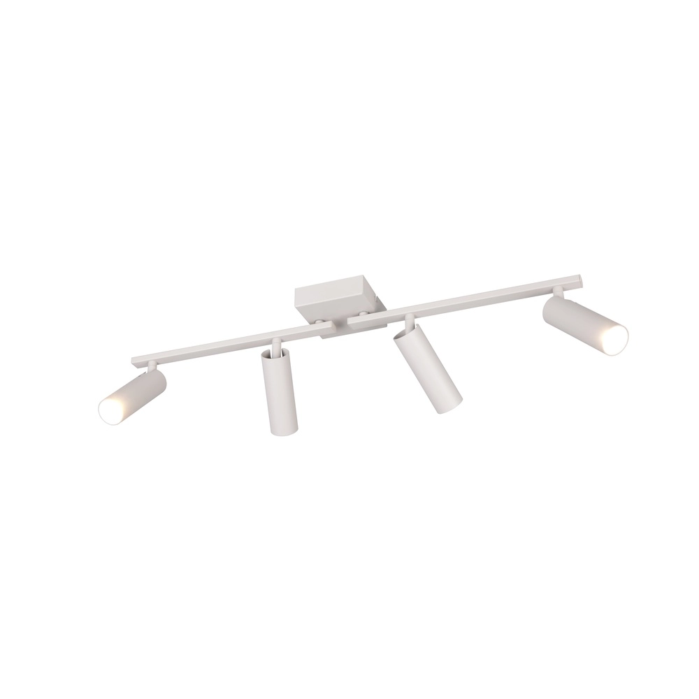 Surface-mounted spot Dara 4-light grey