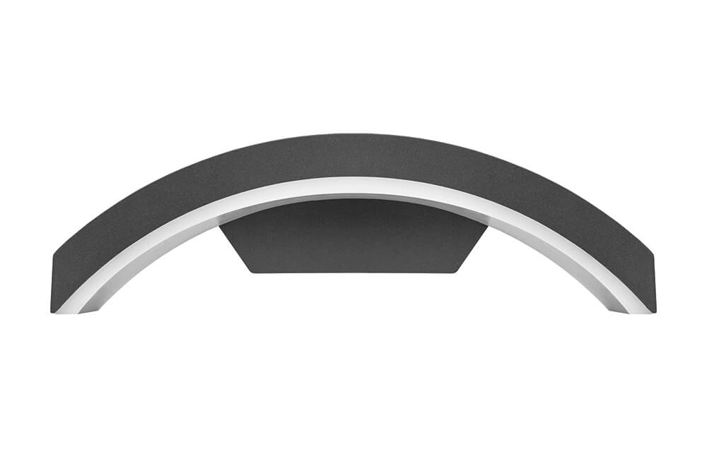 Design outdoor lamp Curve Anthracite Lyora 5055788232605