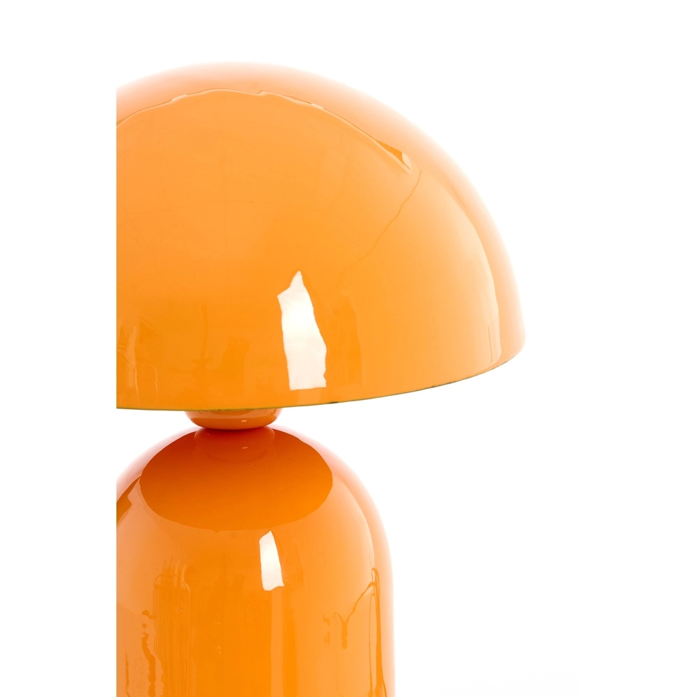 Mushroom table lamp Tolima gloss orange - Ø 23cm Light & Living 8717807807825