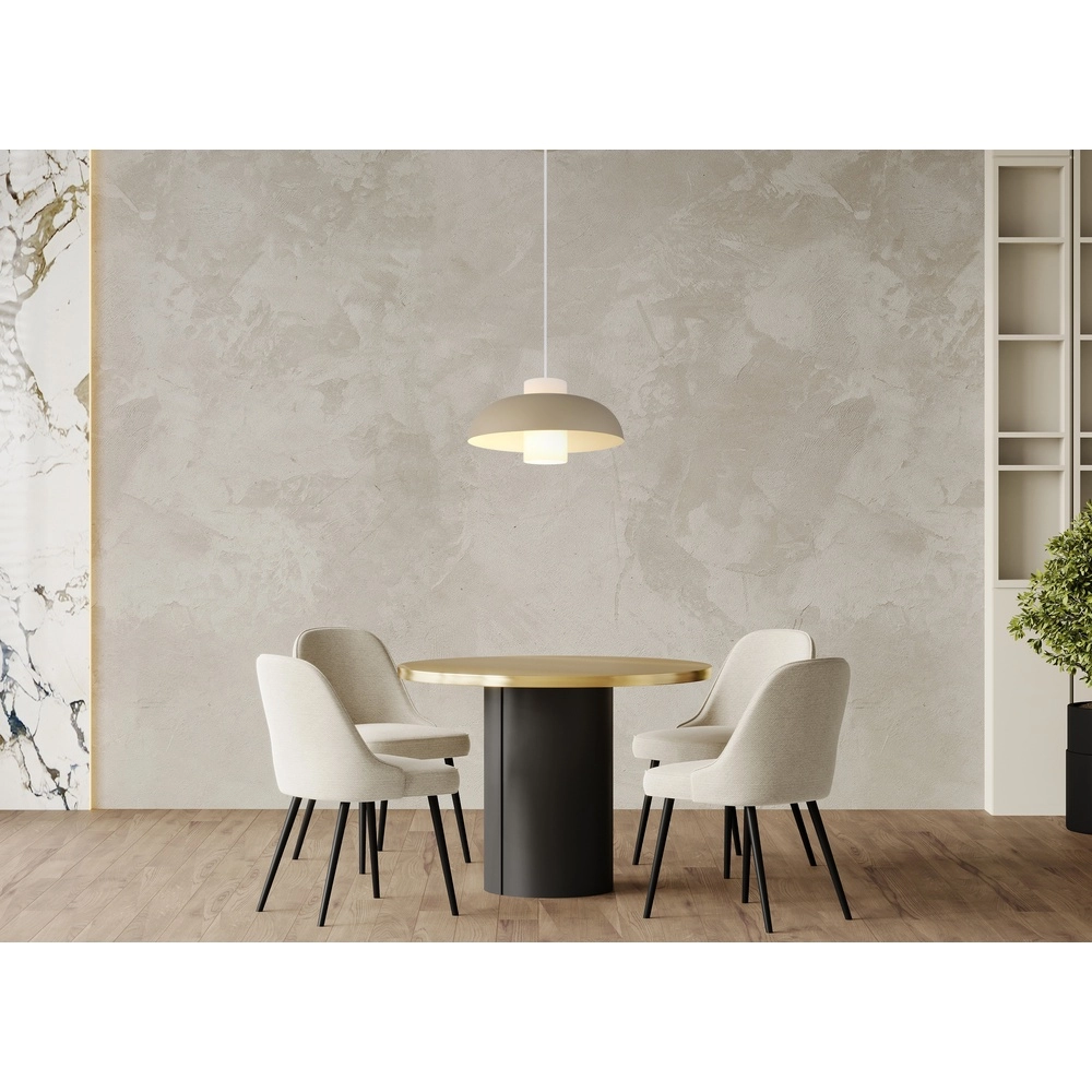 Design pendant lamp Lowe sand brown Globo 9007371512164