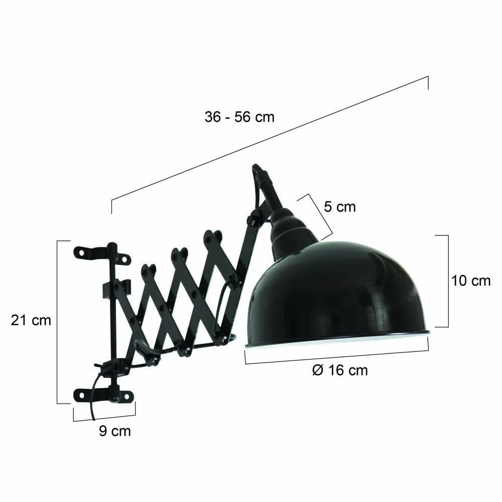 Wall lamp Yorkshire Steinhauer 8712746105926