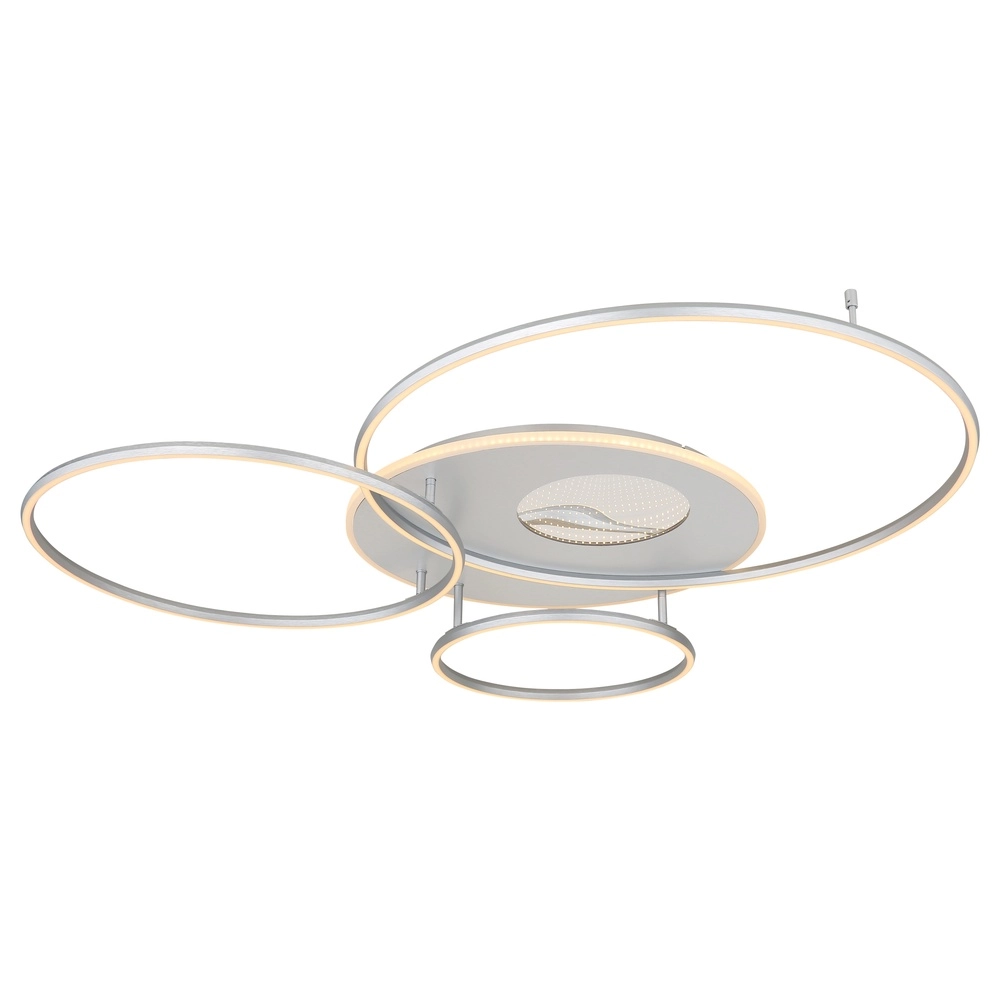 Ceiling lamp Invertina silver grey 126cm Globo 9007371450015