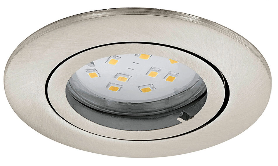 LED ceiling spot Tedo set of 3 nickel matt Eglo 9002759316891