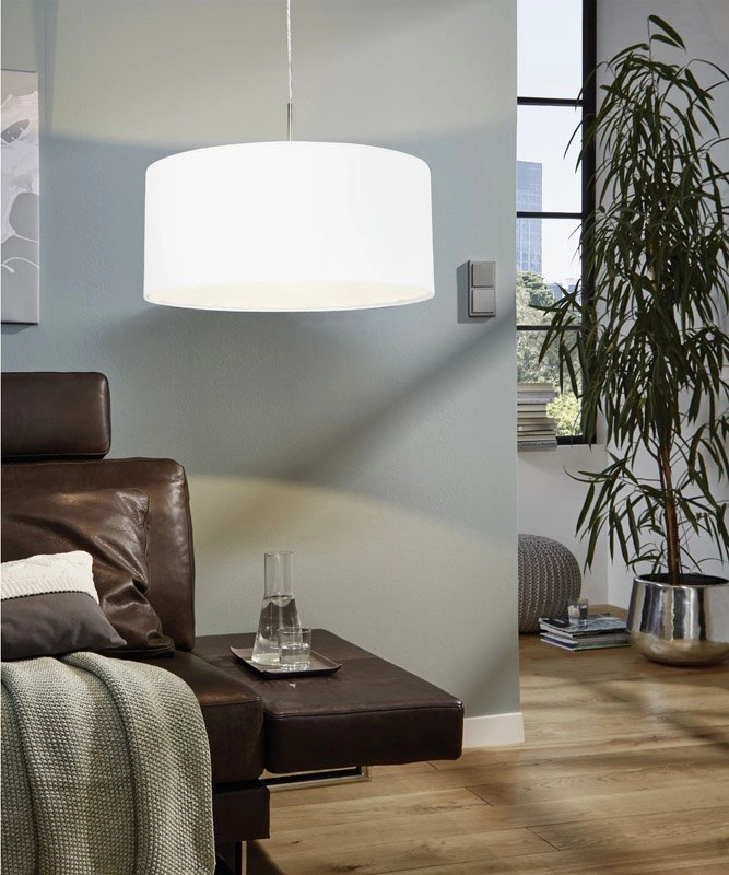 Pendant lamp Pasteri 53cm white Eglo 9002759315757