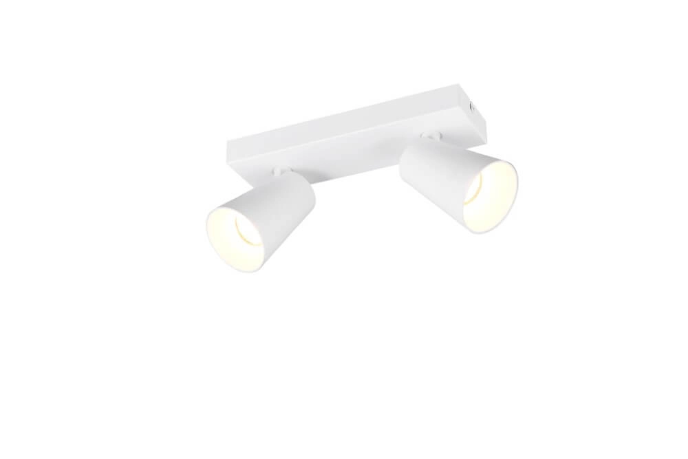 Double surface-mounted spotlight Sharp white Trio 4017807613070