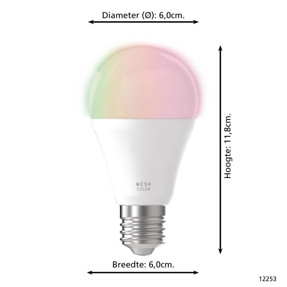 LED lamp bulb Zigbee - E27 - 9 watt - 2700-6500K - A60 Eglo 9002759122539