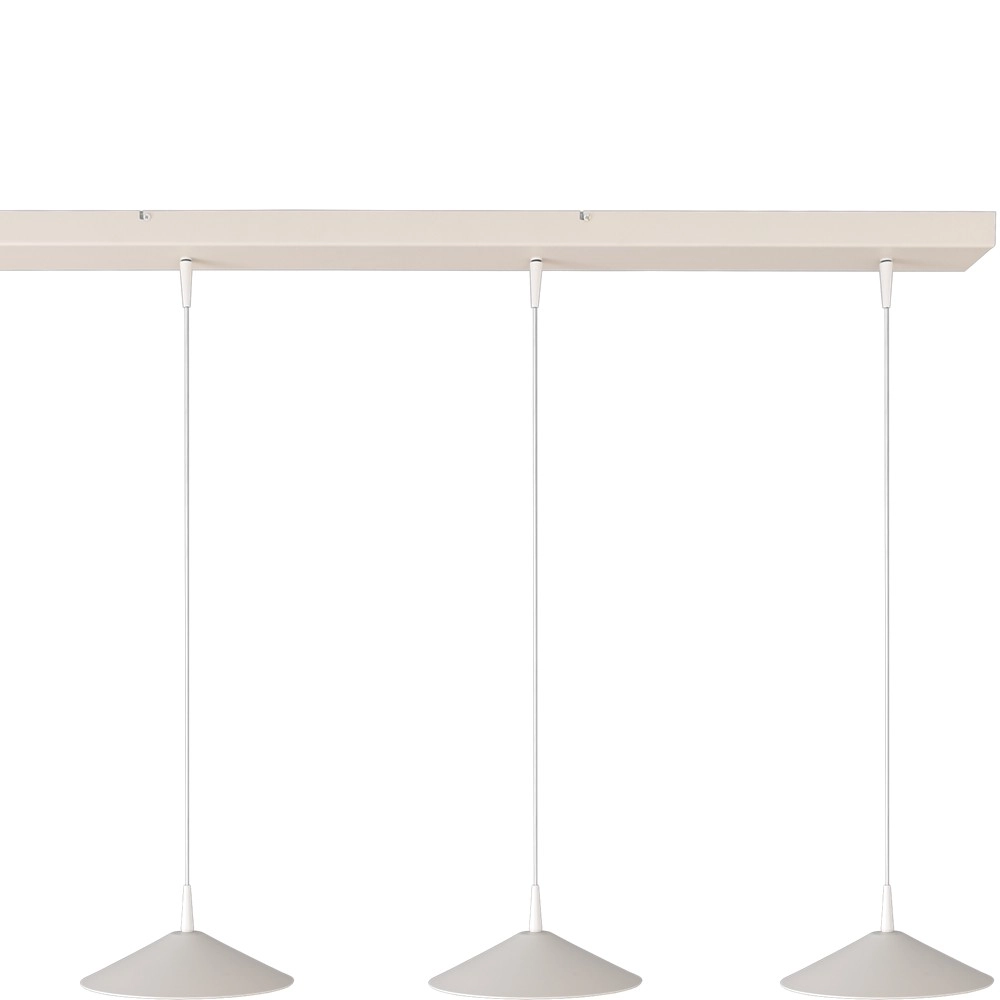 4-light pendant lamp Ceppo white Ø 22cm Masterlight 8718121358598