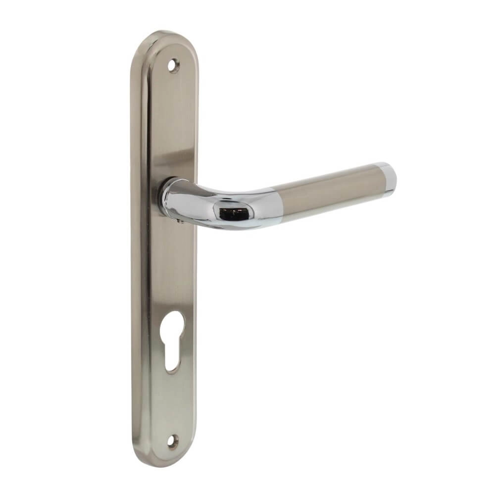 Classic door handle Agatha PC 72mm chrome