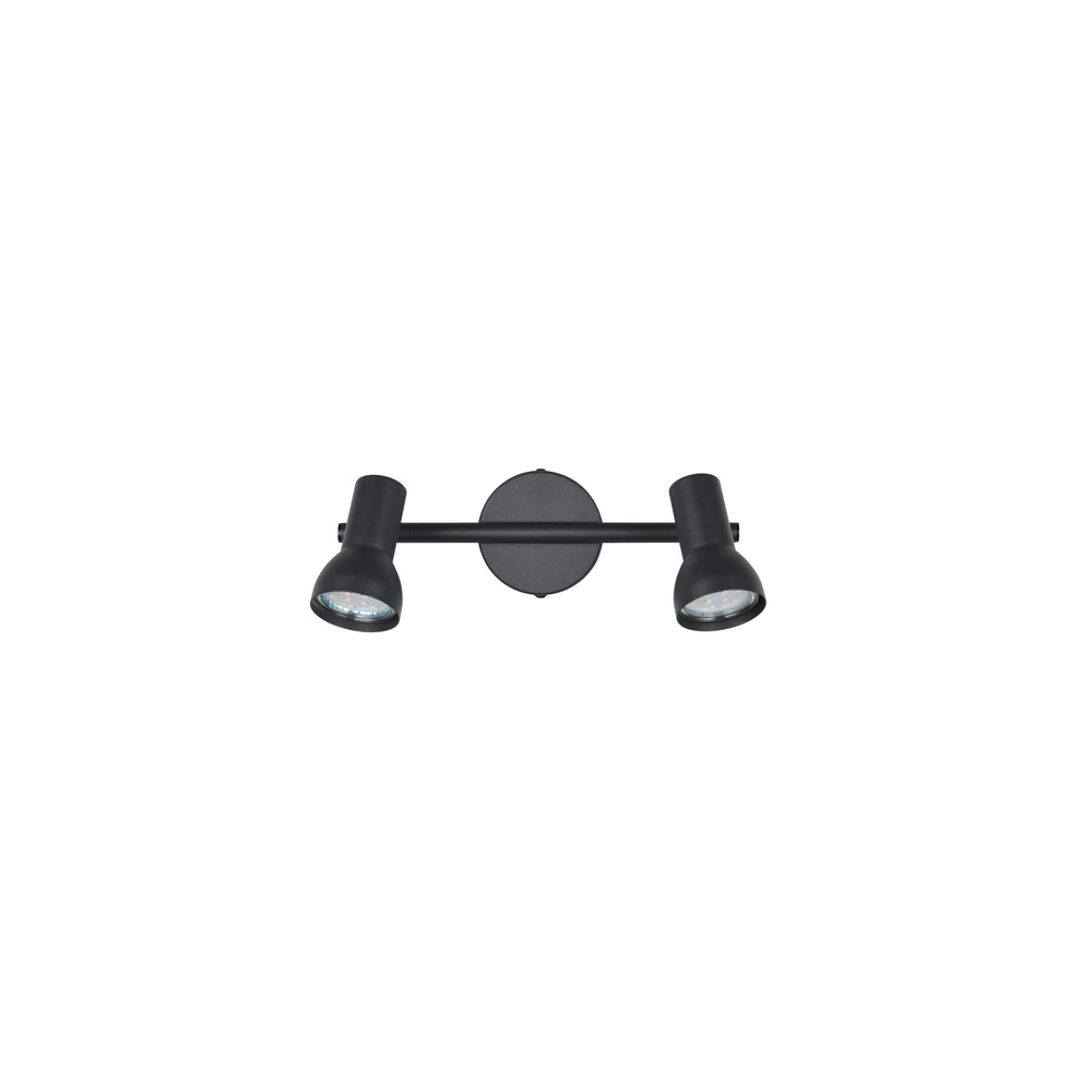 Ceiling lamp Cantar black 2-lights Trio 4017807615906