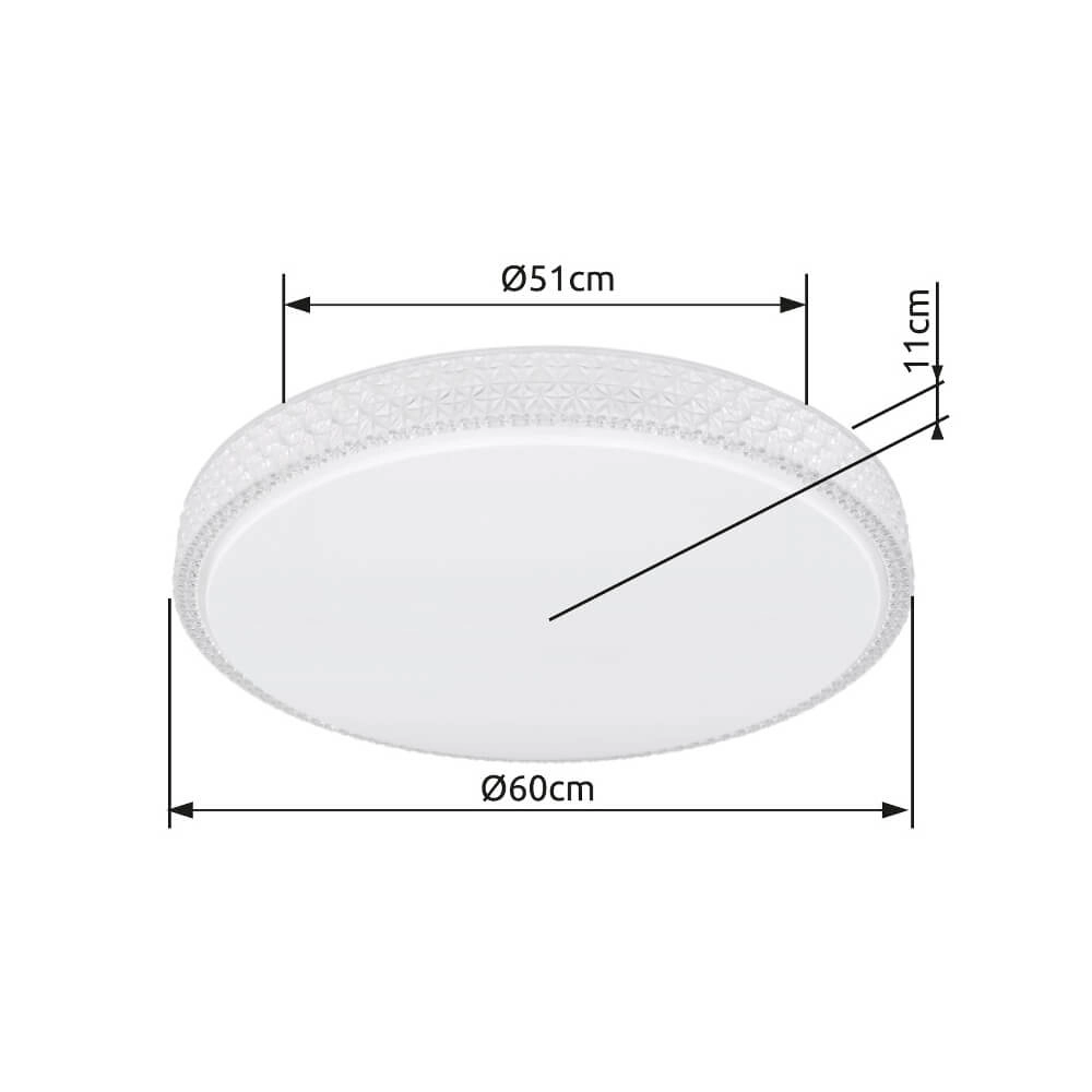 Ceiling light Ovi 3850lm Globo 9007371408009