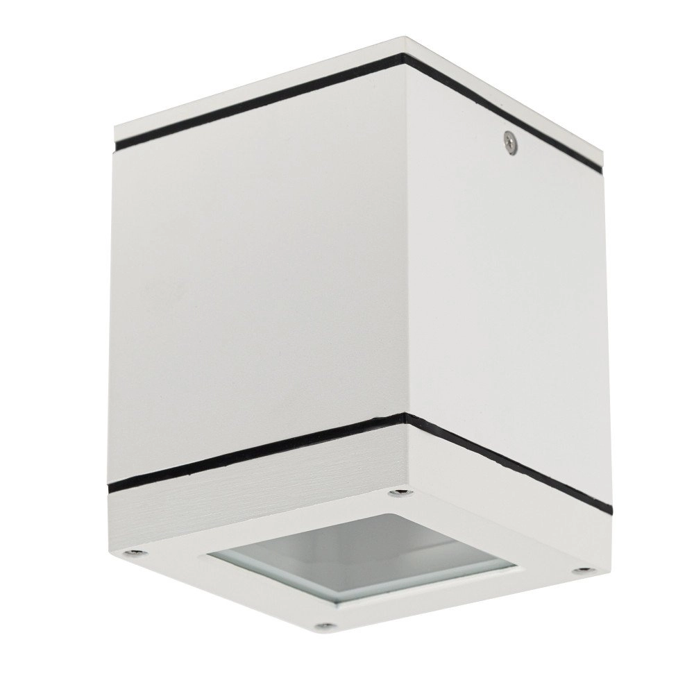 White surface mounted spot Sigma for outside