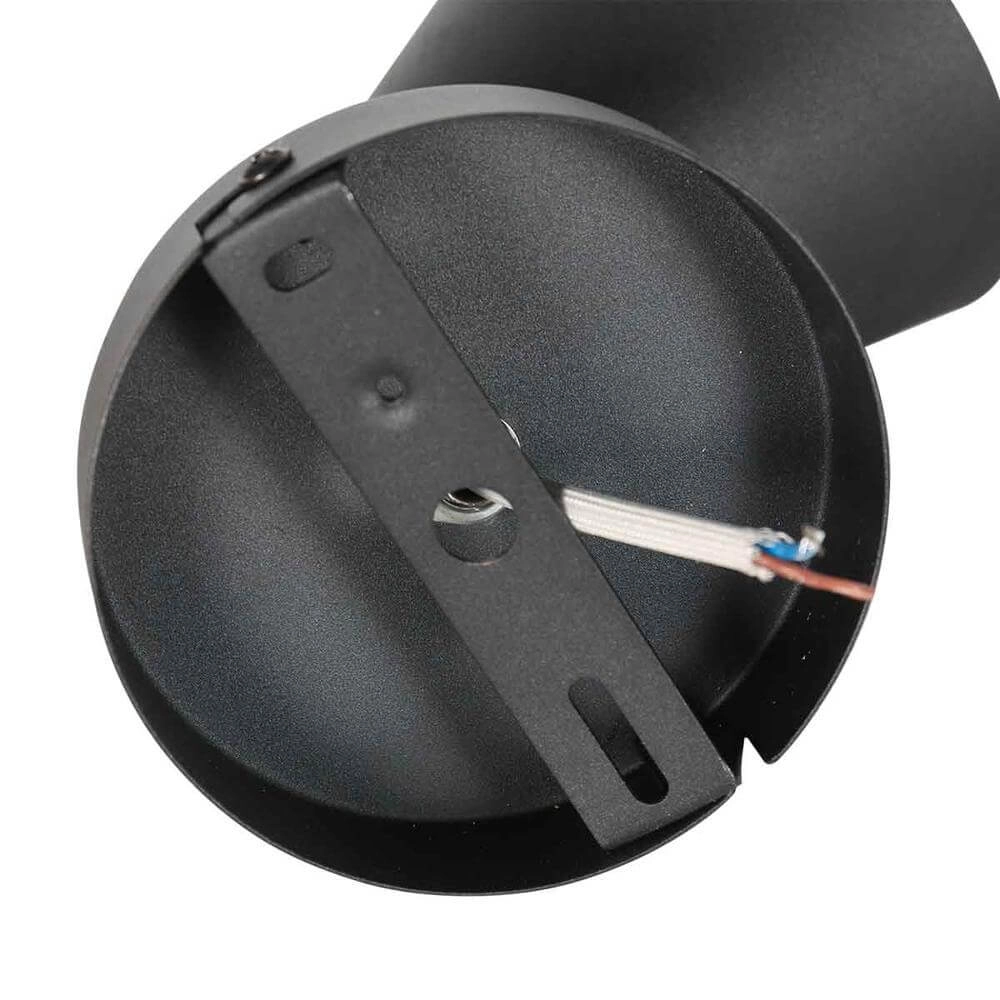 Wall lamp Oeroe black with gold Steinhauer 8712746176322