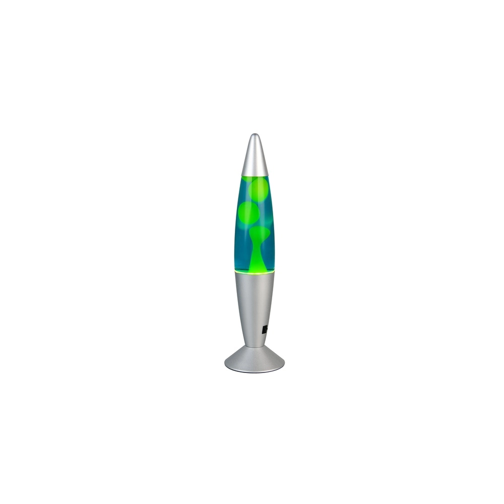 Lava lamp Vesuv Silver with green Trio 4017807668407