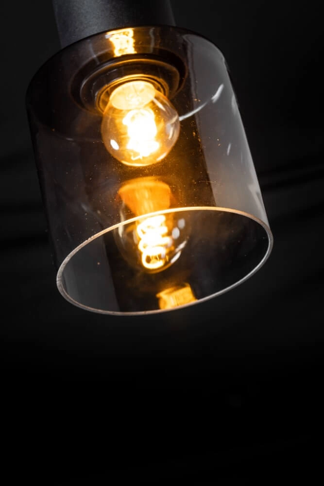 Glass pendant lamp Sledge Glass smoke glass ETH 8720195302926