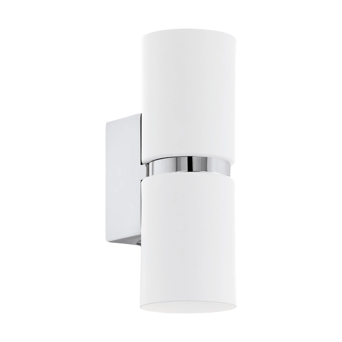 Led wall lamp Passa Up - Down 2x3.3W - White with Grey
