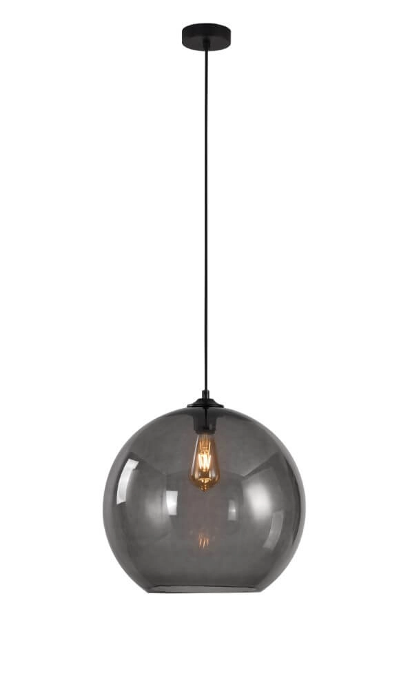 Ceiling light Marino gray glass Ø 40cm