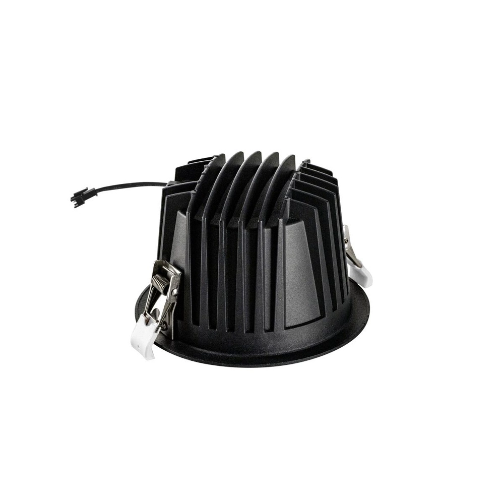 Recessed spotlight Numinos XL black/white 3000K - 40deg SLV 4024163308144